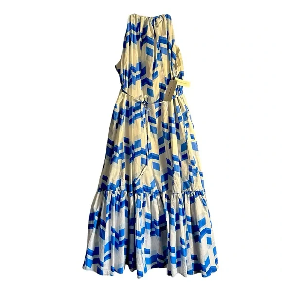 Anthropologie Blue and White Maxi Dress - Picture 2 of 12